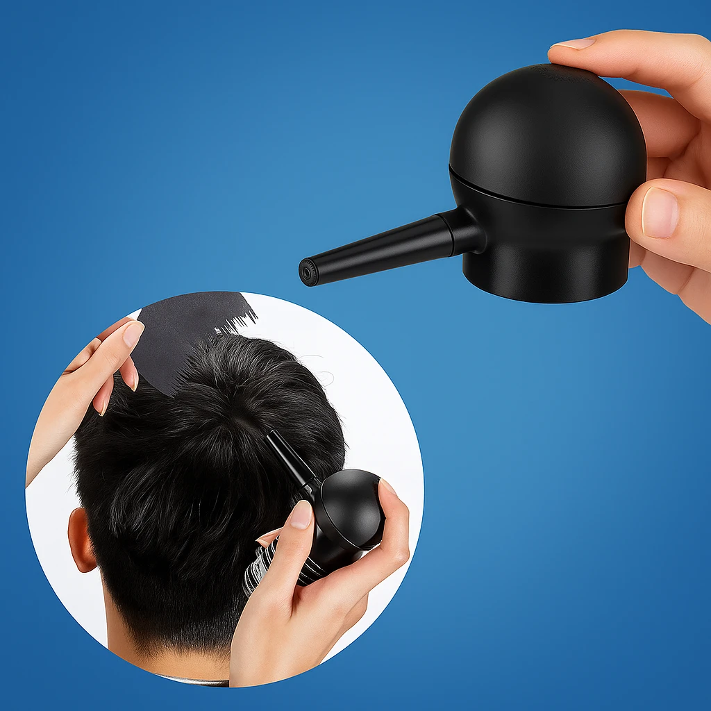 Precision Nozzle Pump – Fine Spray Control – Quick Natural Coverage for Thinning Hair Bowlift by Bowlift