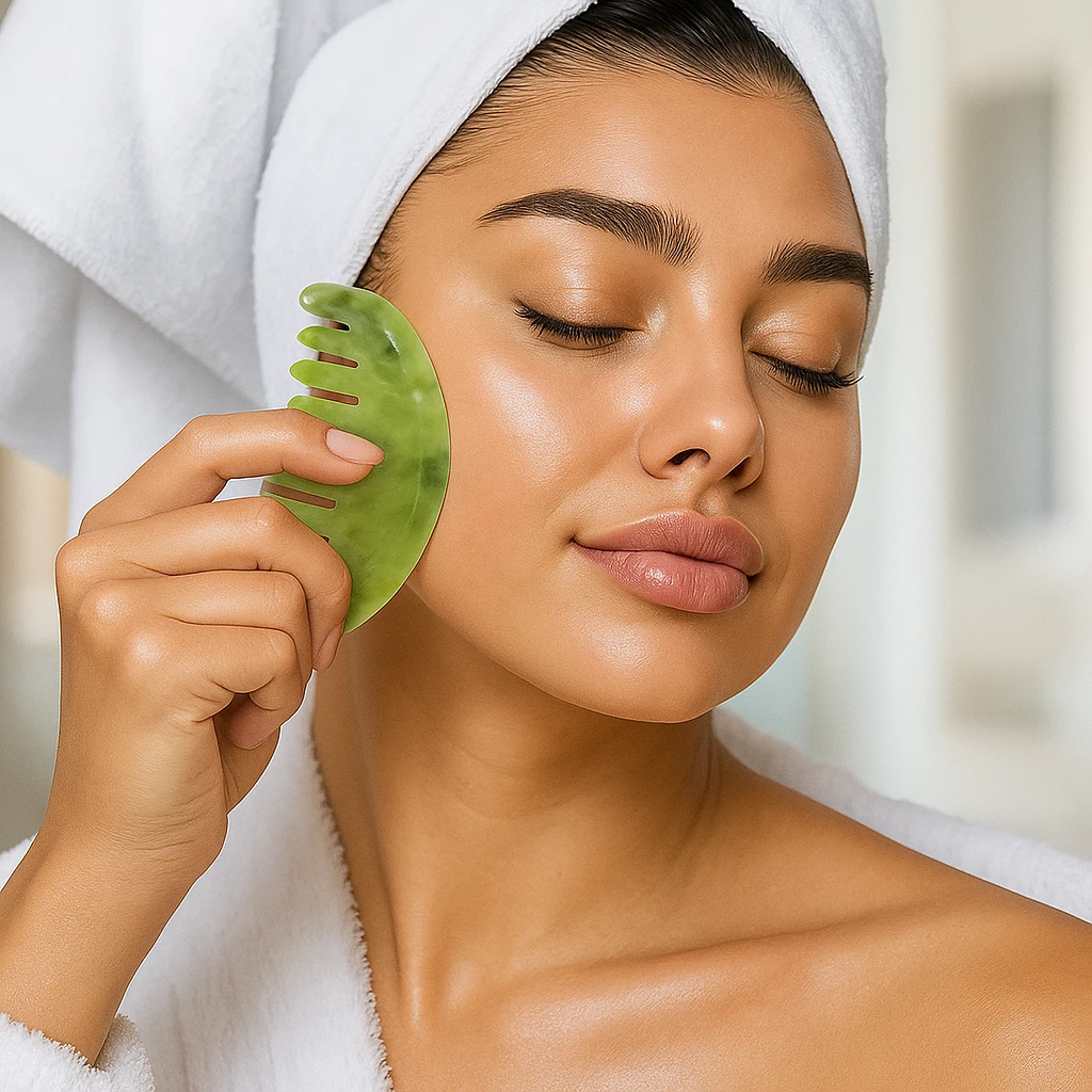 Anti-Static Detangling – Smooth Jade Surface – Curly Thick Hair & Frizz Control Bowlift by Bowlift