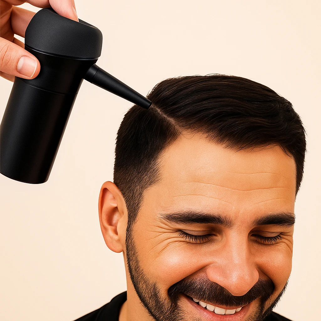 Precision Nozzle Pump – Fine Spray Control – Quick Natural Coverage for Thinning Hair Bowlift by Bowlift