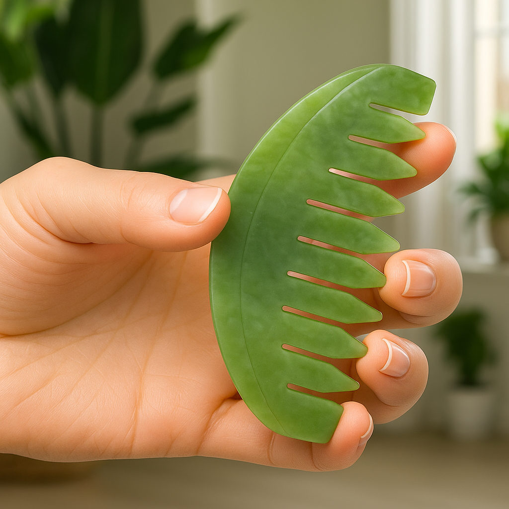Anti-Static Detangling – Smooth Jade Surface – Curly Thick Hair & Frizz Control Bowlift by Bowlift