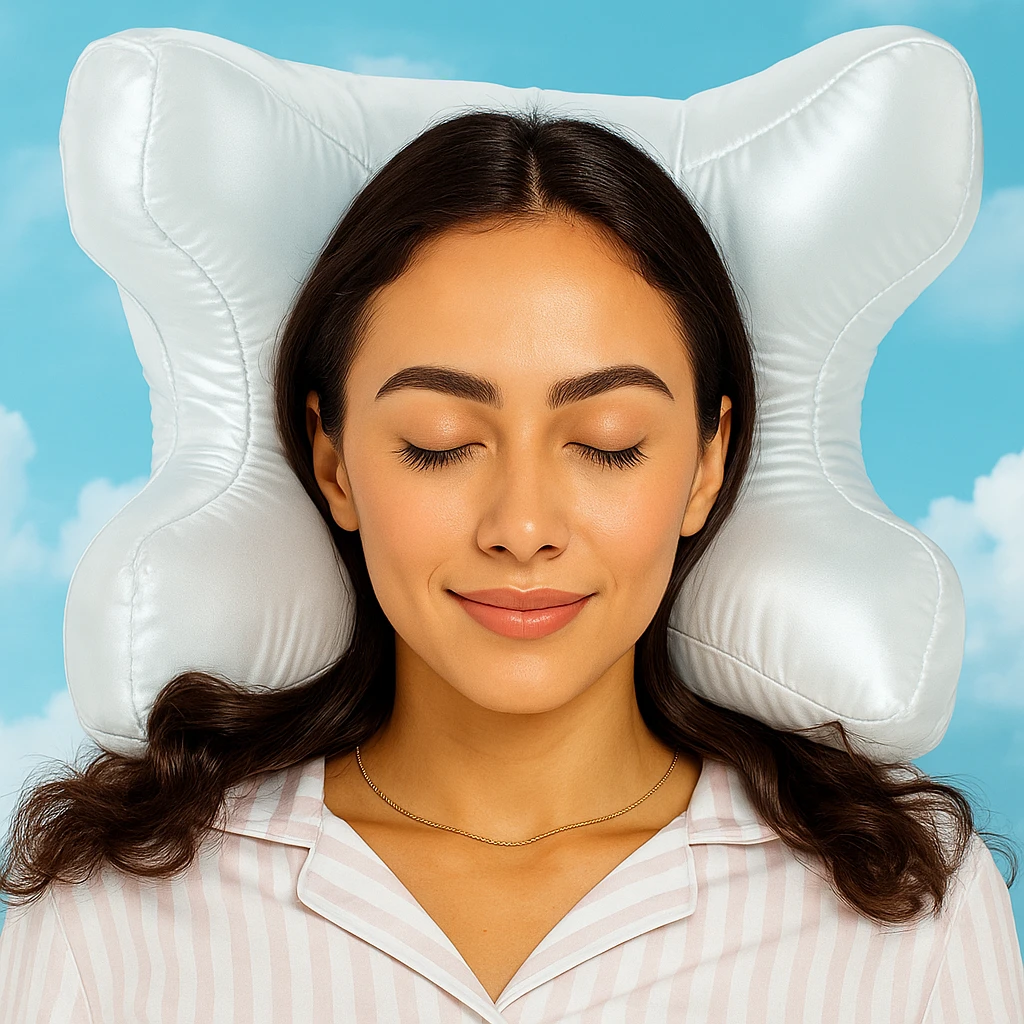 Cooling Memory Foam – Contoured Pressure Relief – Side Back Stomach Sleepers Bowlift by Bowlift