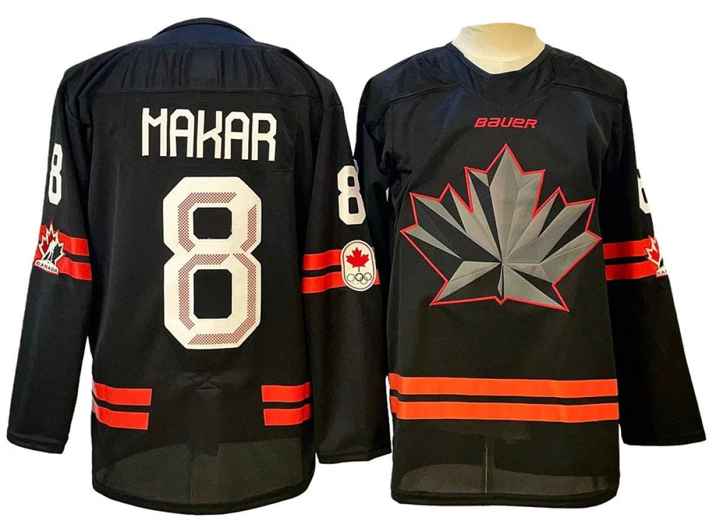 2026 Winter Olympics Team Canada #8 Cale Makar Hockey Jersey Black by Hockey David
