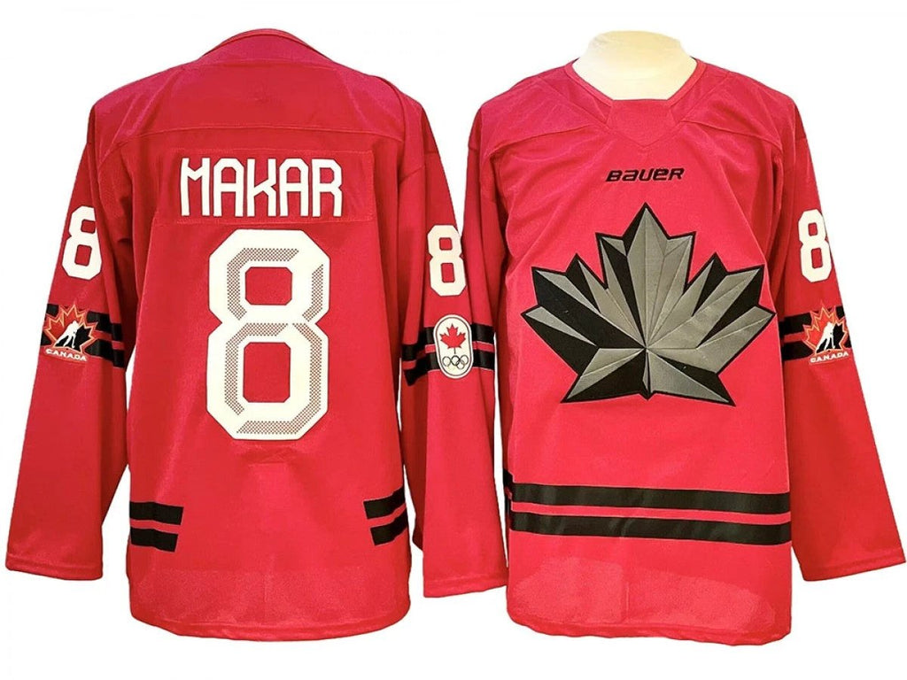 2026 Winter Olympics Team Canada #8 Cale Makar Hockey Jersey Red by Hockey David