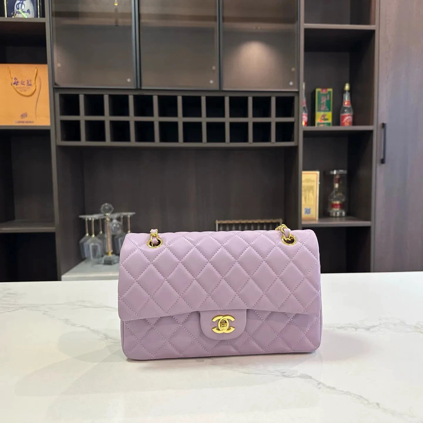 Classic Chain Quilted Flap Luxury Bag High-Quality Leather Handbag by jimmy_luxuries