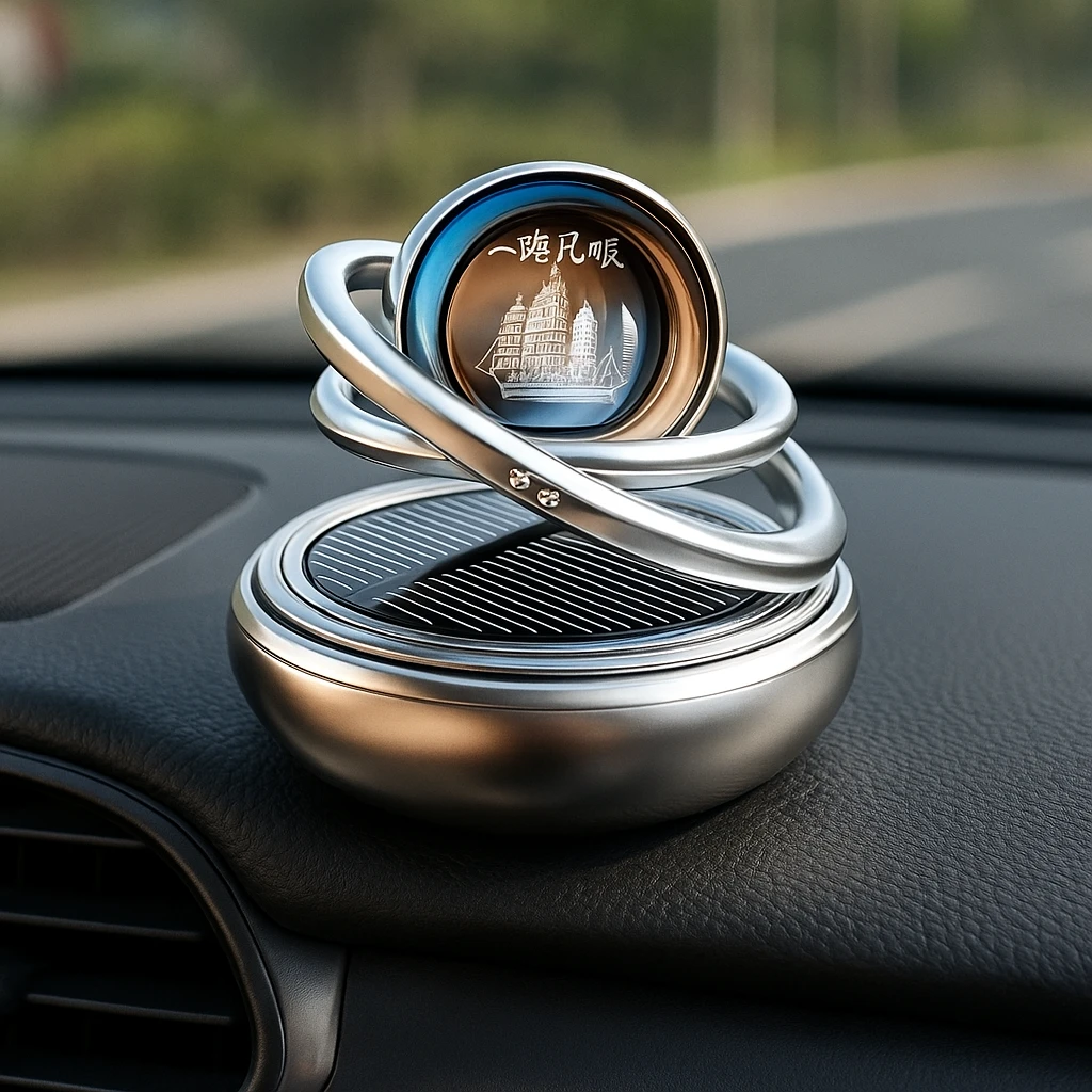EcoFresh | Solar Car Air Freshener – Odour Elimination – Continuous Fragrance – Stylish Dashboard Design – No Batteries Needed Bowlift by Bowlift