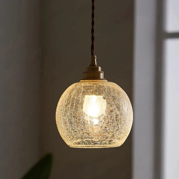 GlobeLight - Industrial Pendant Light with Clear Glass Housing Bowlift by Bowlift