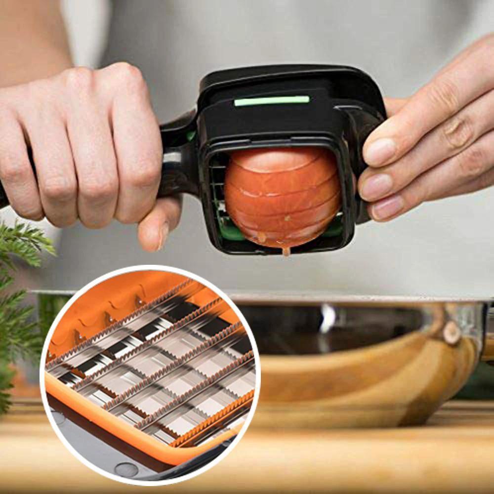 Multifunctional fruit and vegetable slicer by Bowlift