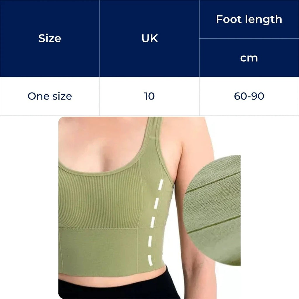 Cooling Quick-Dry Fabric – Medium Support Fit – Gym & Yoga Workout Bowlift by Bowlift