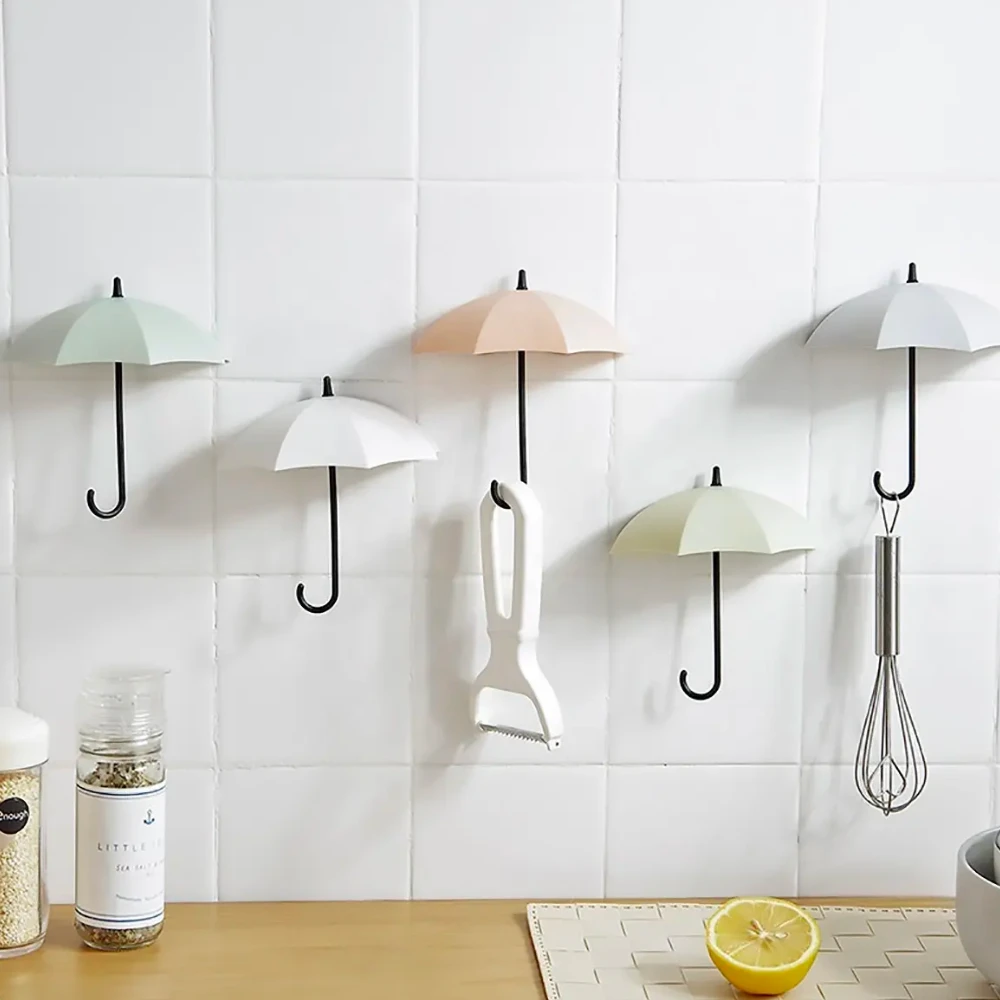 Umbrella Wall Hooks (3 pieces) by BowLift