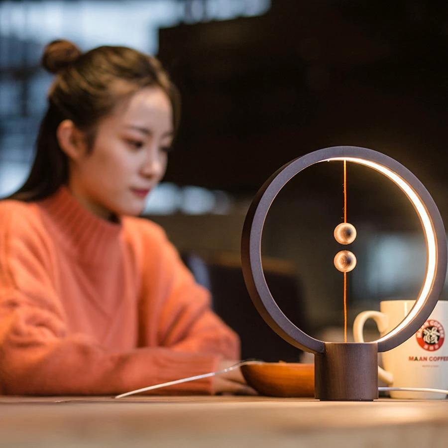 Tao - Modern Nordic Magnetic Balance LED Lamp by Bowlift