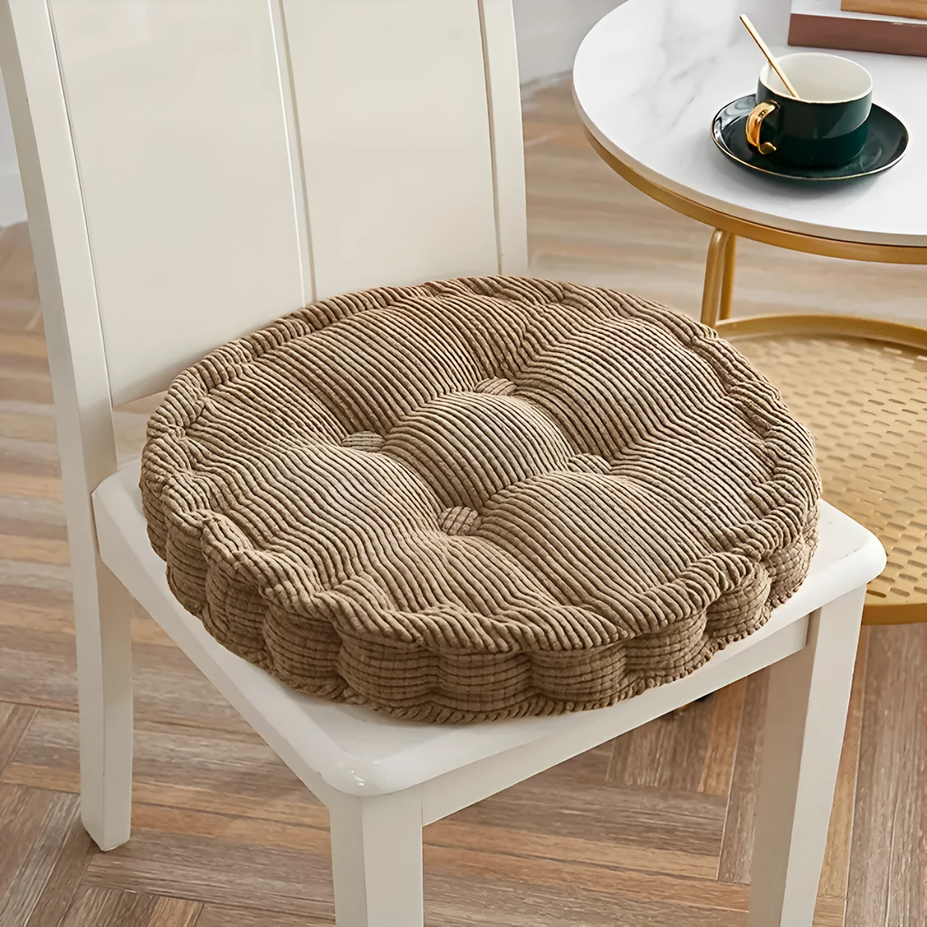 Stackable Corduroy Chair Cushions by Casa & Beyond