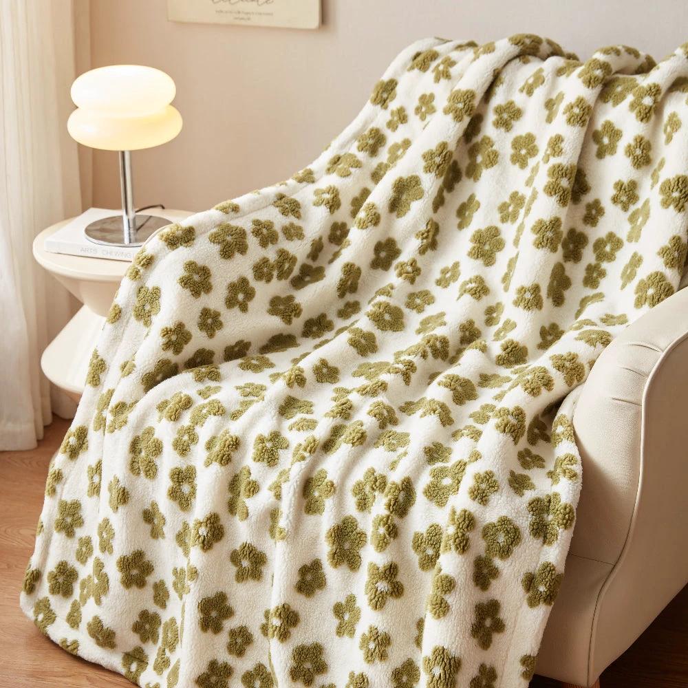 Nature's Wildflower Bliss Blanket by Casa & Beyond