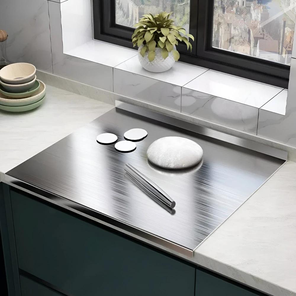 Prime Steel Chopping Board by Casa & Beyond