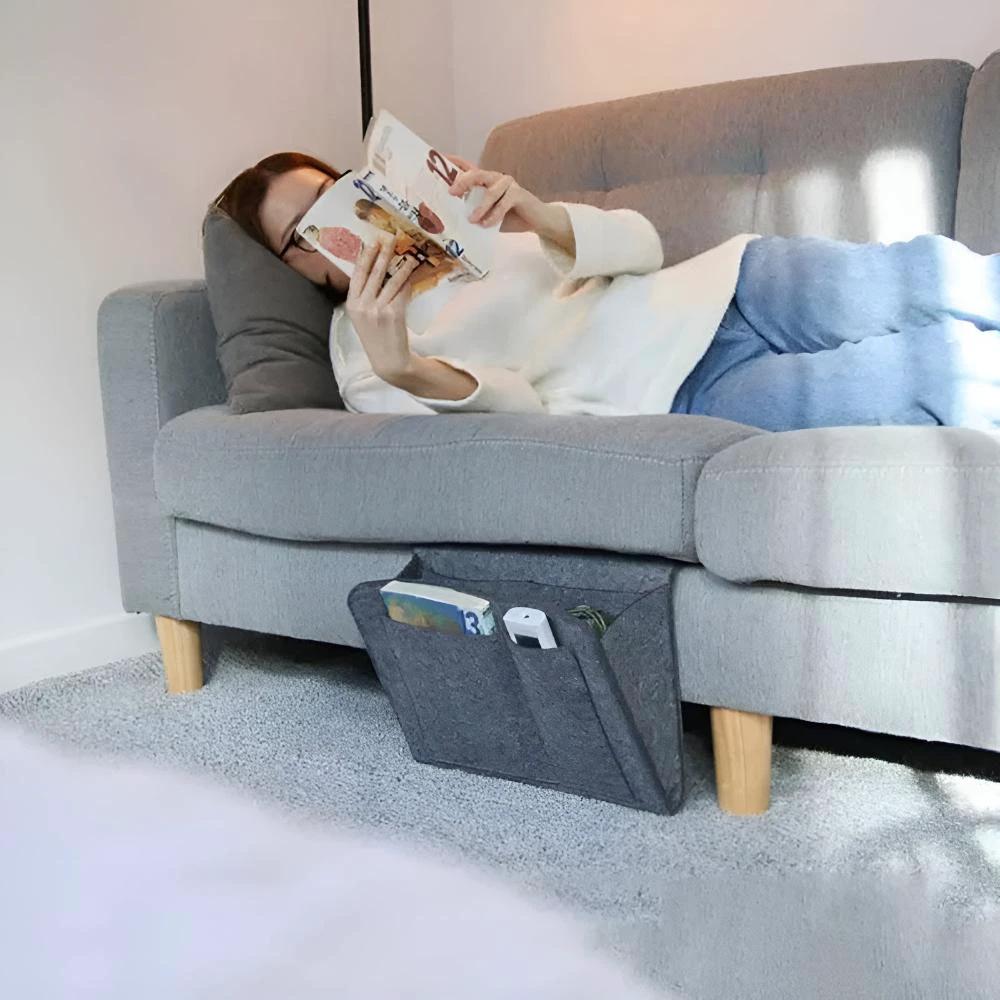 All-in-One Bedside Organizer by Casa & Beyond