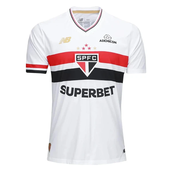 Sao Paulo FC BOBADILLA 21 Home 2025-26 Jersey – White by Soccer Jersey