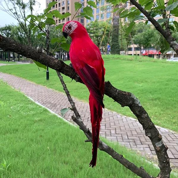 Life Experience Parrot Garden Ornament for Elegant Outdoor Areas Bowlift by Bowlift