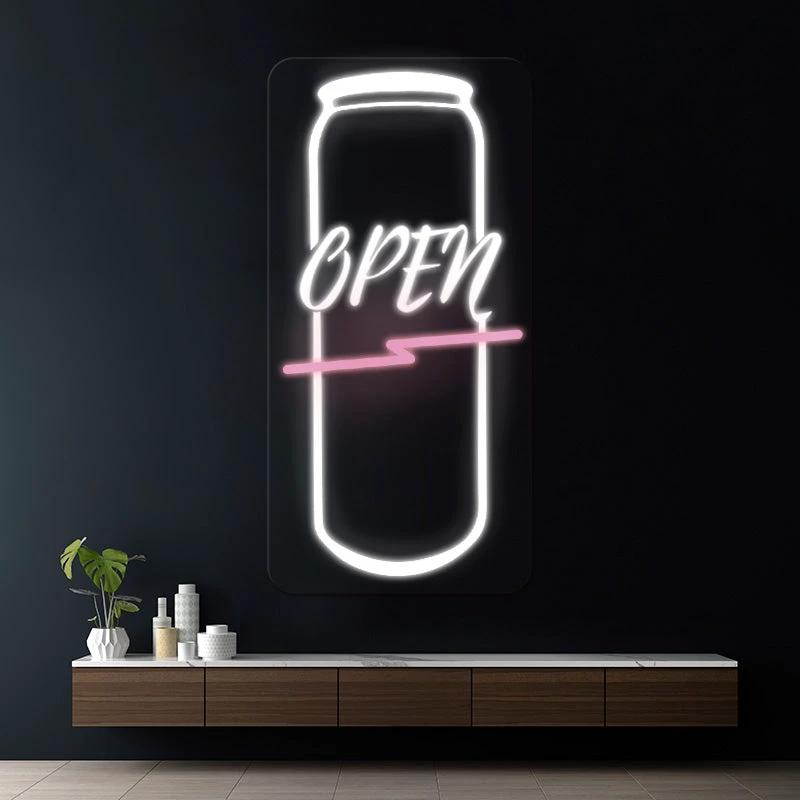 Custom Open Led Neon Sign by Neonchics