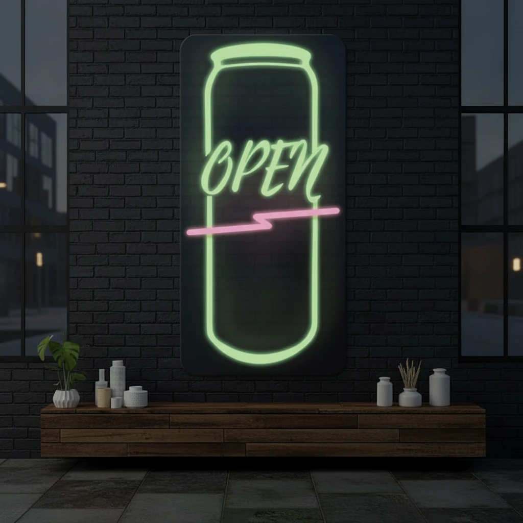 Custom Open Led Neon Sign by Neonchics
