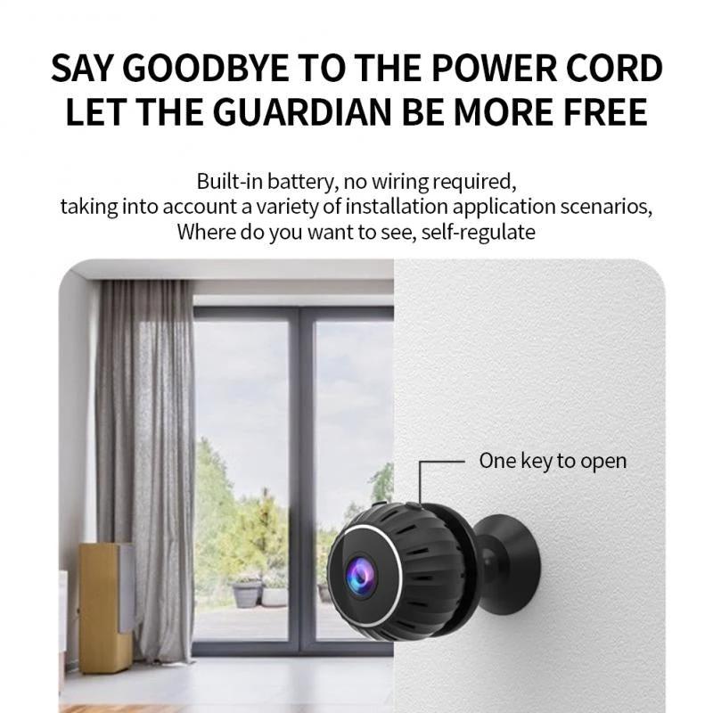 Mini Motion Detection Wireless Night Vision HD Security Camera by BowLift