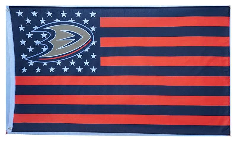 NHL Anaheim Ducks Flag-3x5FTFT Banner-100% polyester by flagsshop