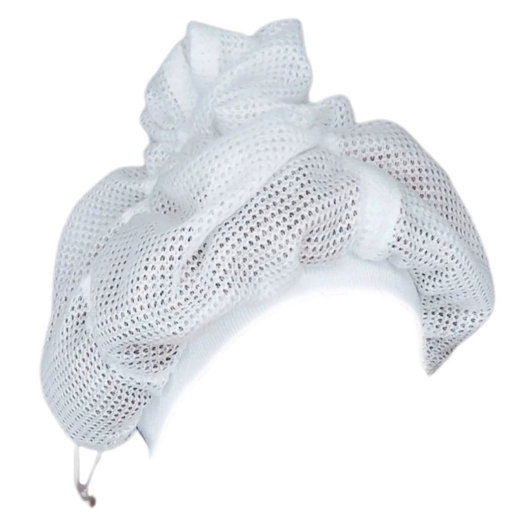 Net Plopping Cap for Curly Hair – Frizz-Free Drying Bonnet by BowLift