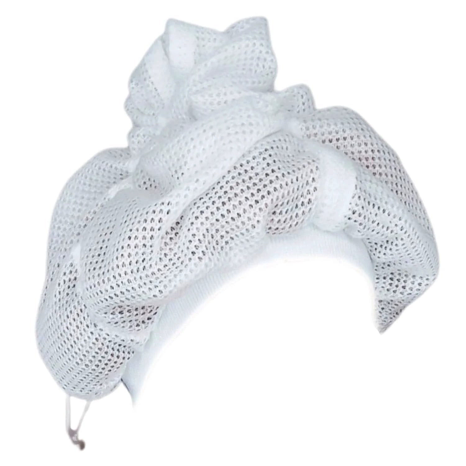 Net Plopping Cap for Curly Hair – Frizz-Free Drying Bonnet by BowLift
