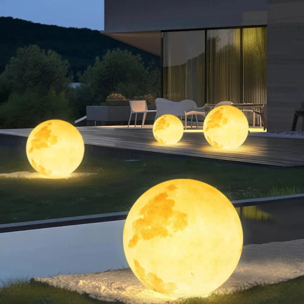 Selene Moon Garden Light by BowLift