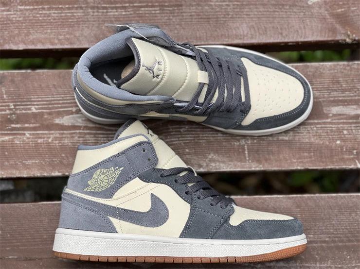 Air Jordan 1 Mid SE Coconut Milk Particle Grey by Air Jordan