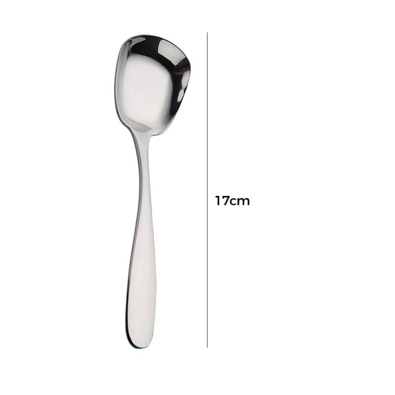 Square Head Stainless Steel Spoon by BowLift