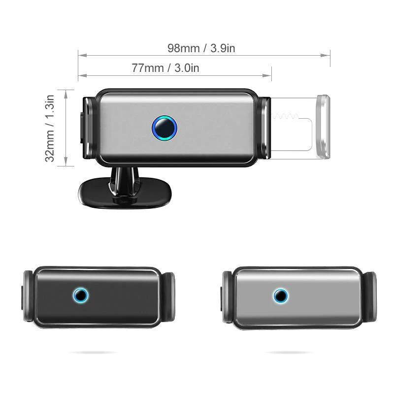 Adaptive phone holder with 360-degree rotation by Bowlift