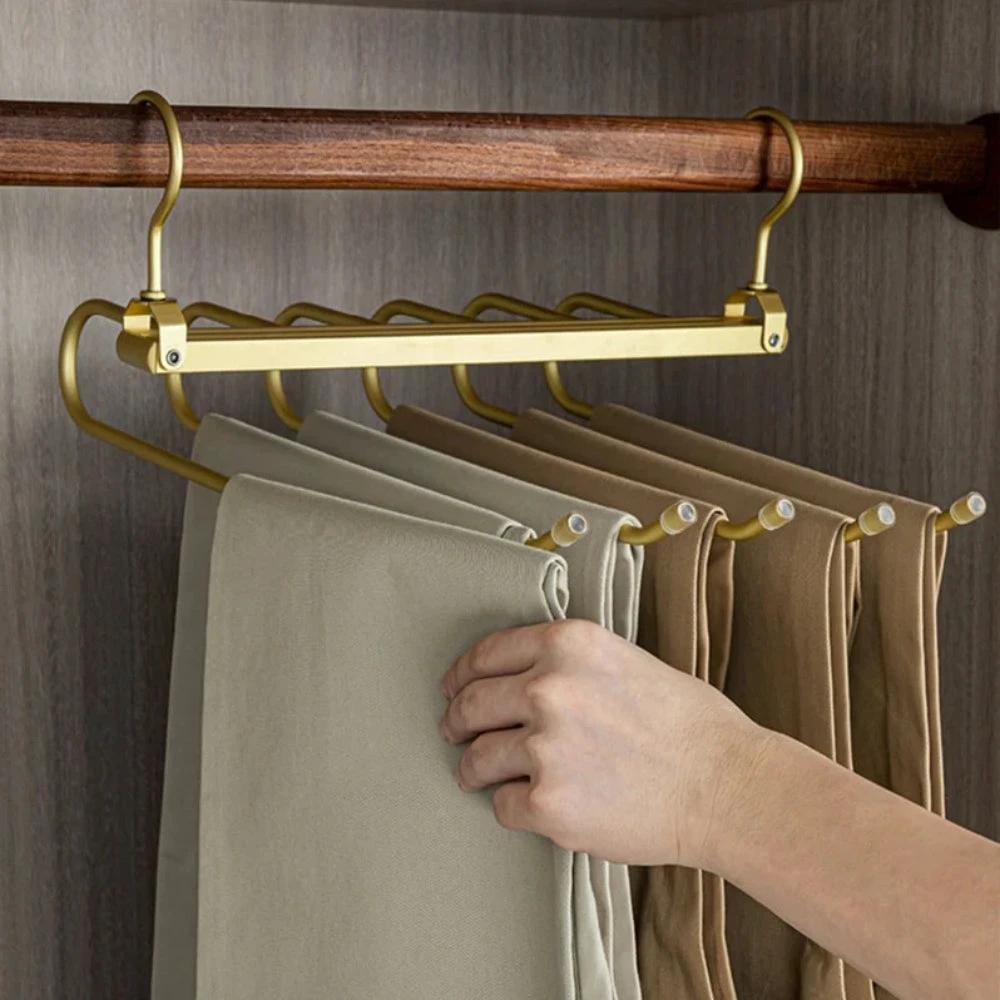 Regal Gold Space-Saving Trouser Hanger by Casa & Beyond