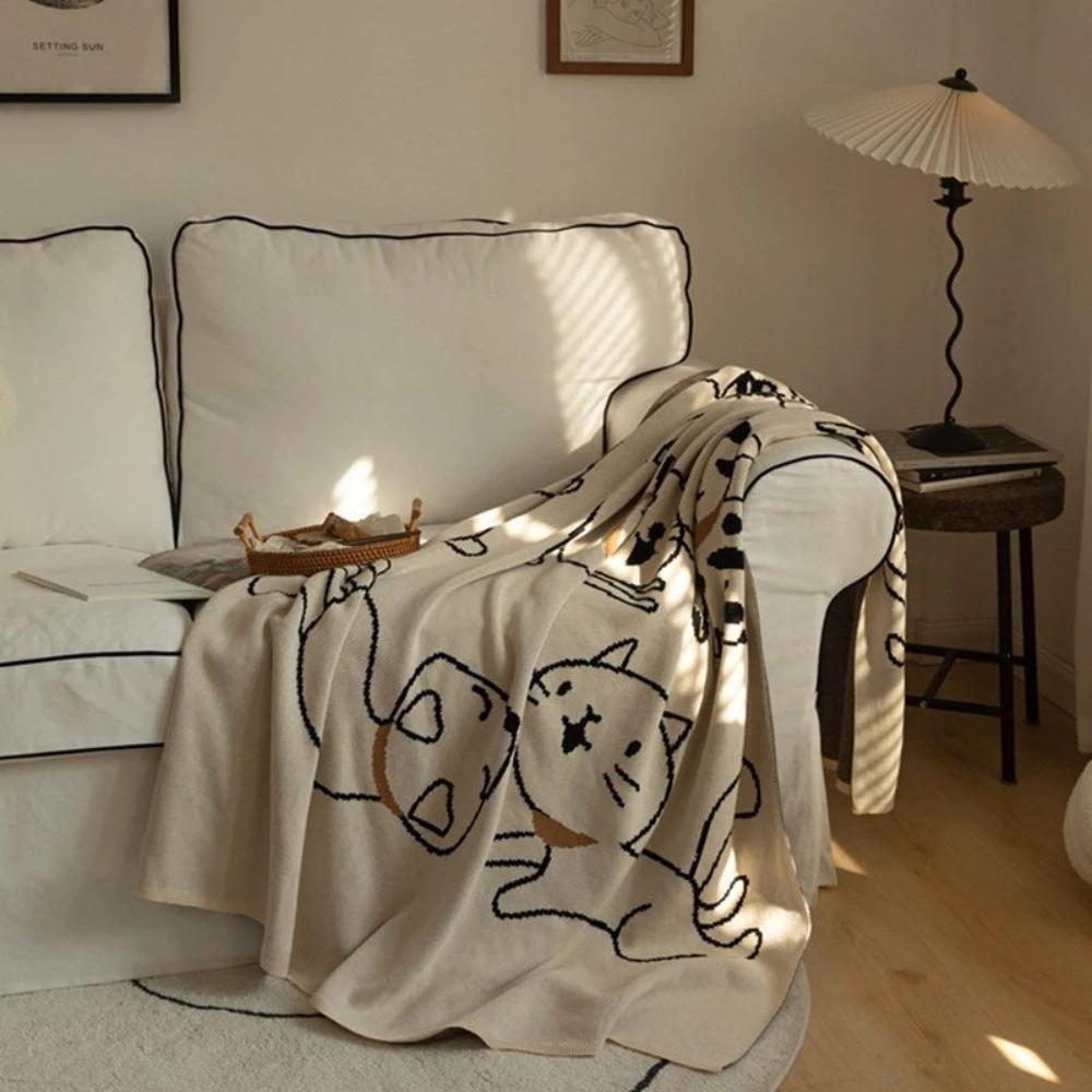 Purrsoft Cotton Nap Blanket by Casa & Beyond