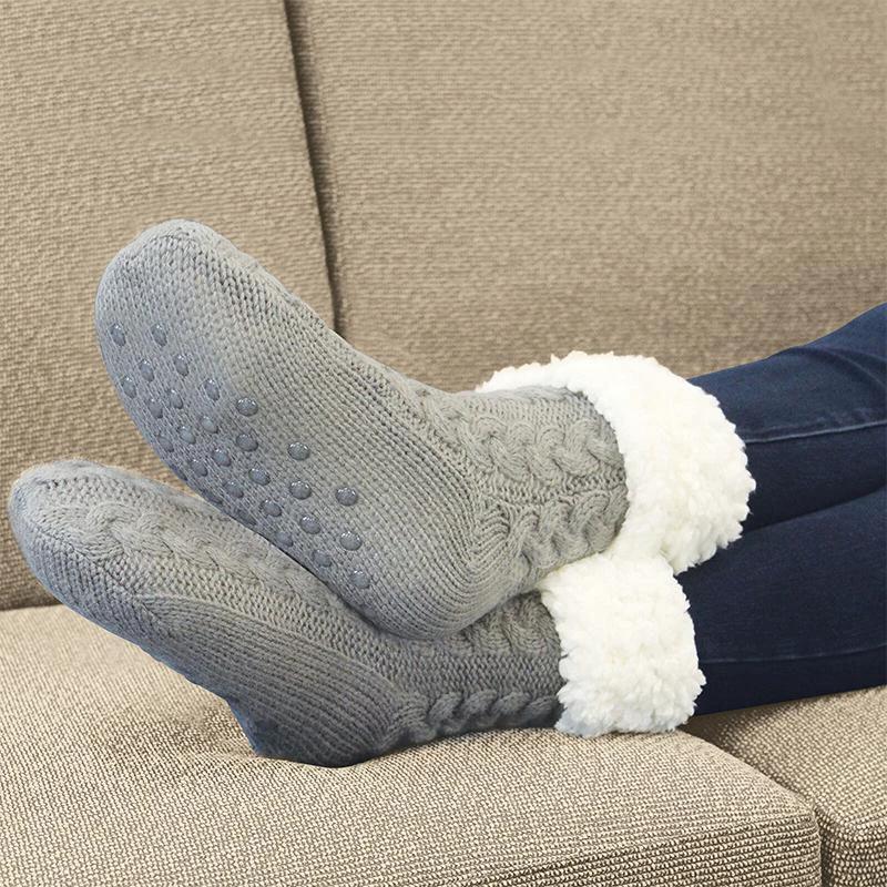 Socks Winter Warm Anti-Slip Thick by Bowlift