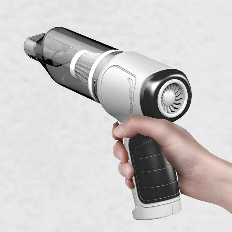 Mini cordless handheld vacuum cleaner by Bowlift