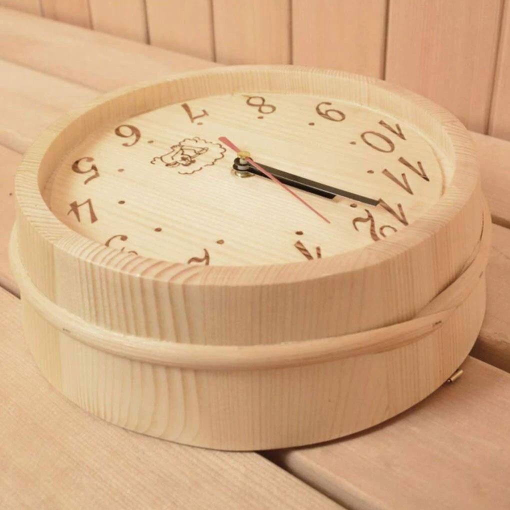 NordicHush Silent Wooden Wall Clock Bowlift by Bowlift
