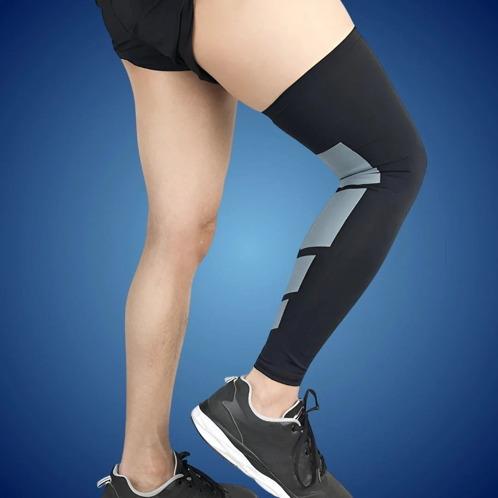 LegVital Full-Leg Compression Sleeve for Optimized Blood Circulation, Muscle Support, and Fast Recovery for Athletes and Versatile Use Bowlift by Bowlift