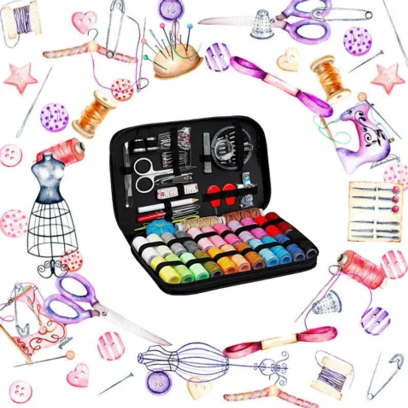 Sewing kit 98 pieces by Bowlift