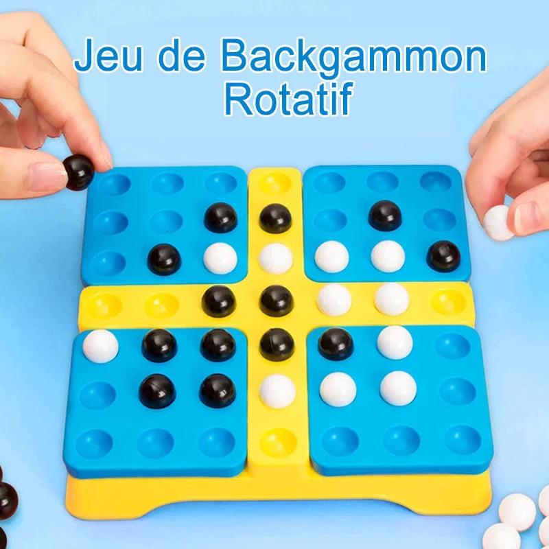 Rotating Backgammon Toy by Bowlift