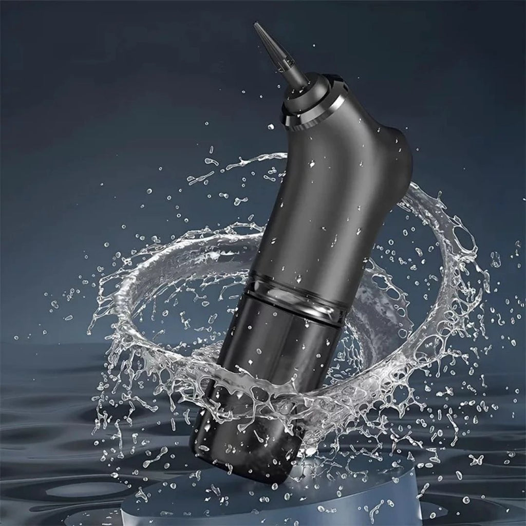 AquaCleanse | Electric Ear Wax Remover – Adjustable Water Jet – Silicone Tip – Warm Irrigation for Families Bowlift by Bowlift
