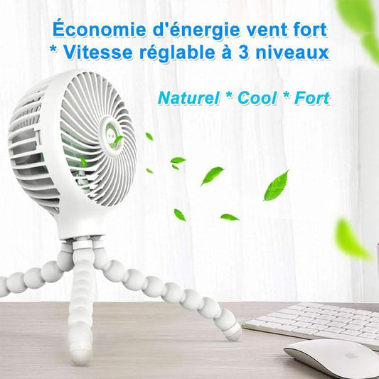 Ciaovie Mini portable deformable fan by Bowlift