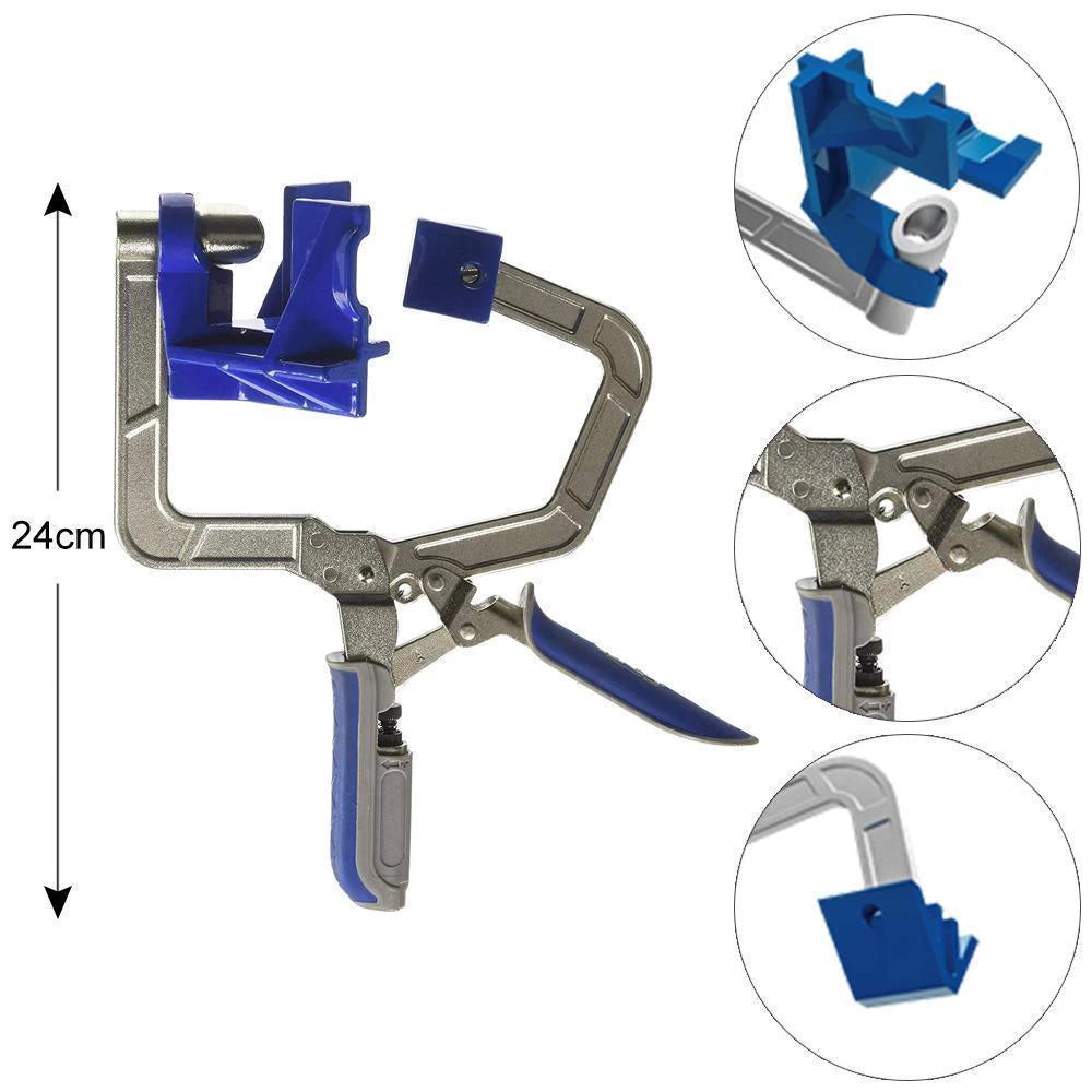 90-degree corner clamp and "T" support by Bowlift
