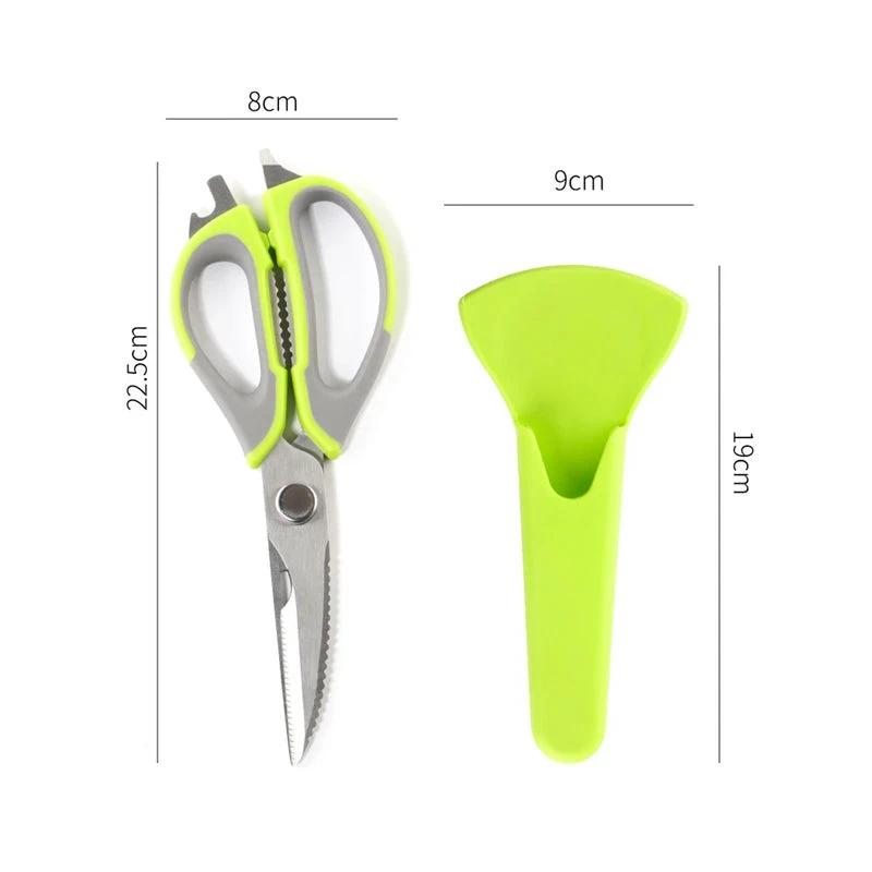 Multifunctional kitchen scissors by Bowlift