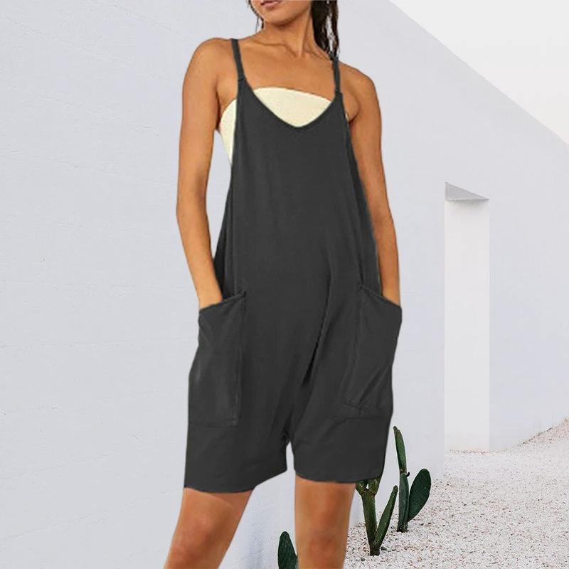 Sleeveless dress with pockets by Bowlift
