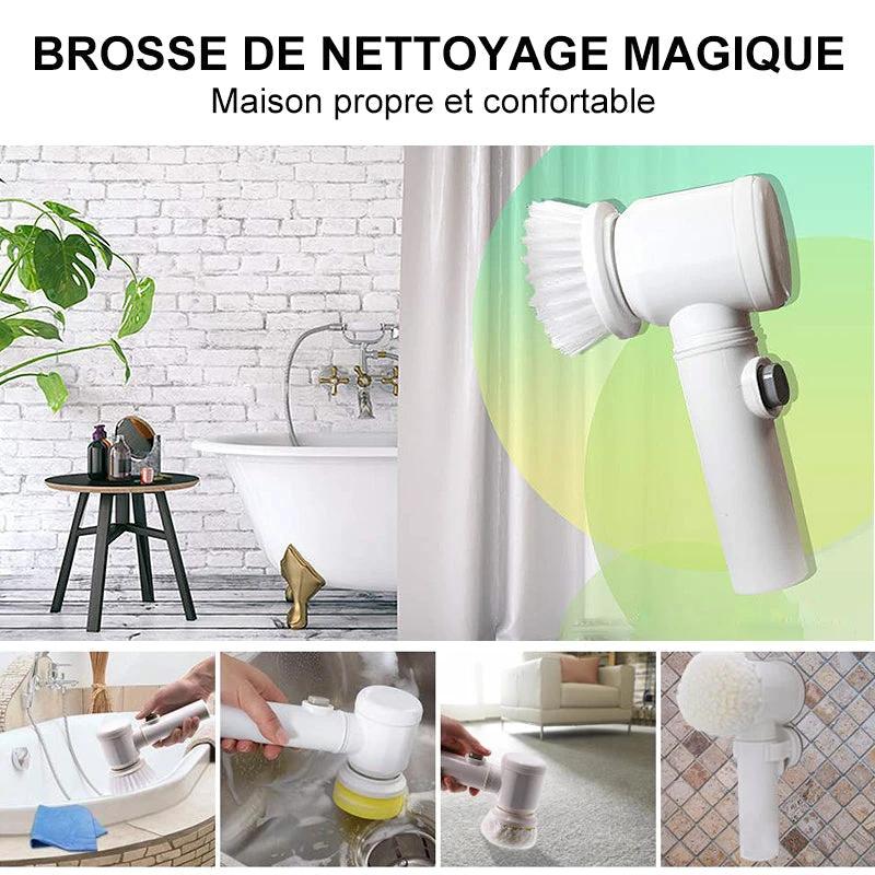 Multifunctional electric cleaning brush by Bowlift