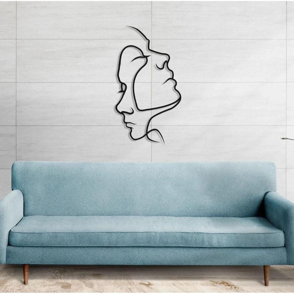 Minimalist Wall Décor with Abstract Expression of Love Bowlift by Bowlift