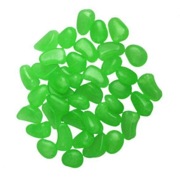 Gleam - Glow-in-the-Dark Garden Pebbles by Bowlift