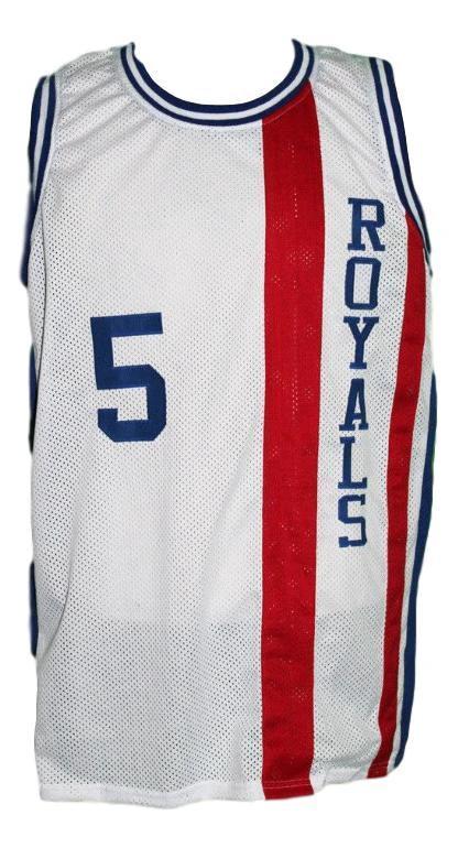 Tom Van Arsdale Jersey #5 Cincinnati Royals Basketball New White by My store basketball