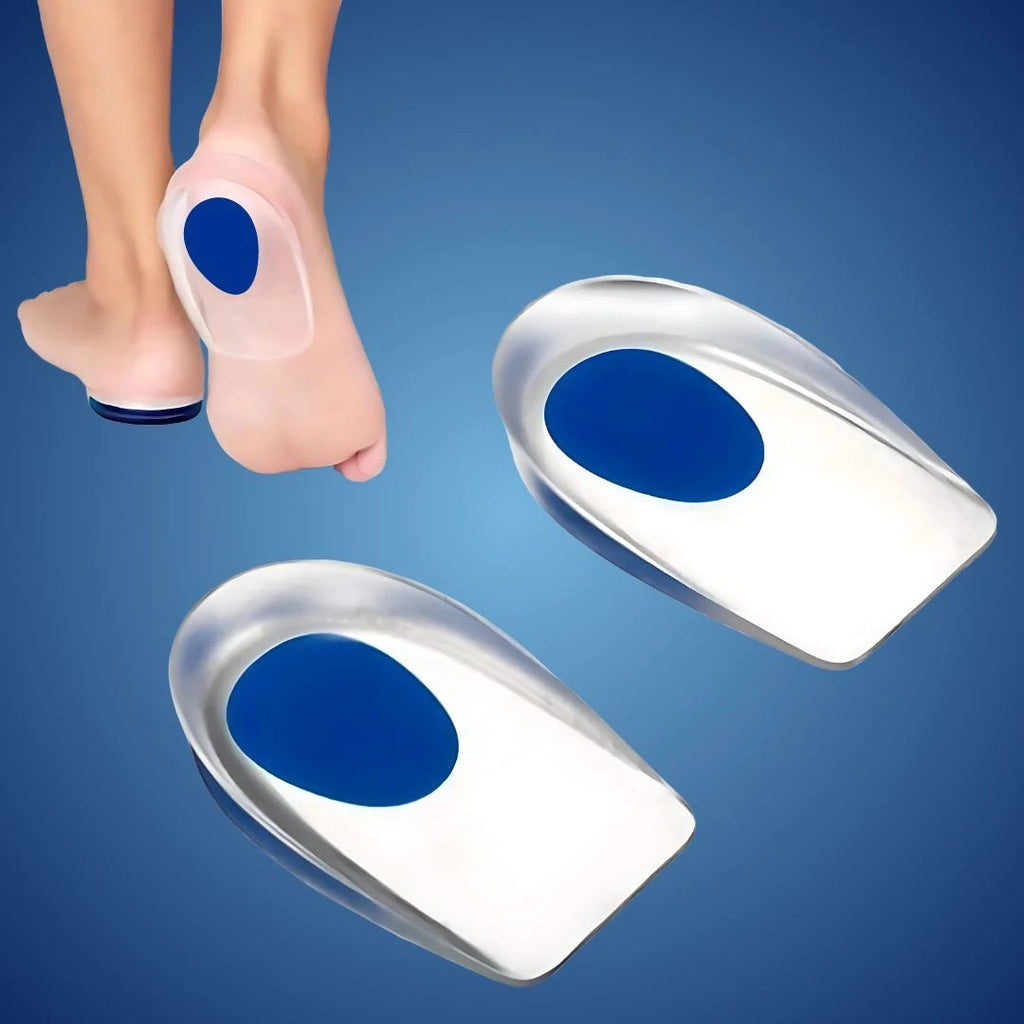 ComfortStep Plantar Heel Cups Gel Pads | Enhanced Cushioning - for Heel Pain Relief and Foot Issues Bowlift by Bowlift