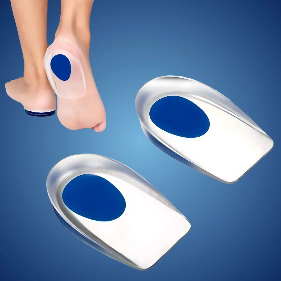 ComfortStep Plantar Heel Cups Gel Pads | Enhanced Cushioning - for Heel Pain Relief and Foot Issues Bowlift by Bowlift