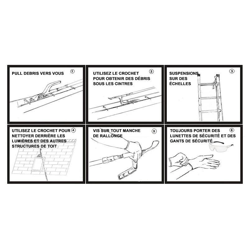 Cleaning tool for the gutter by Bowlift